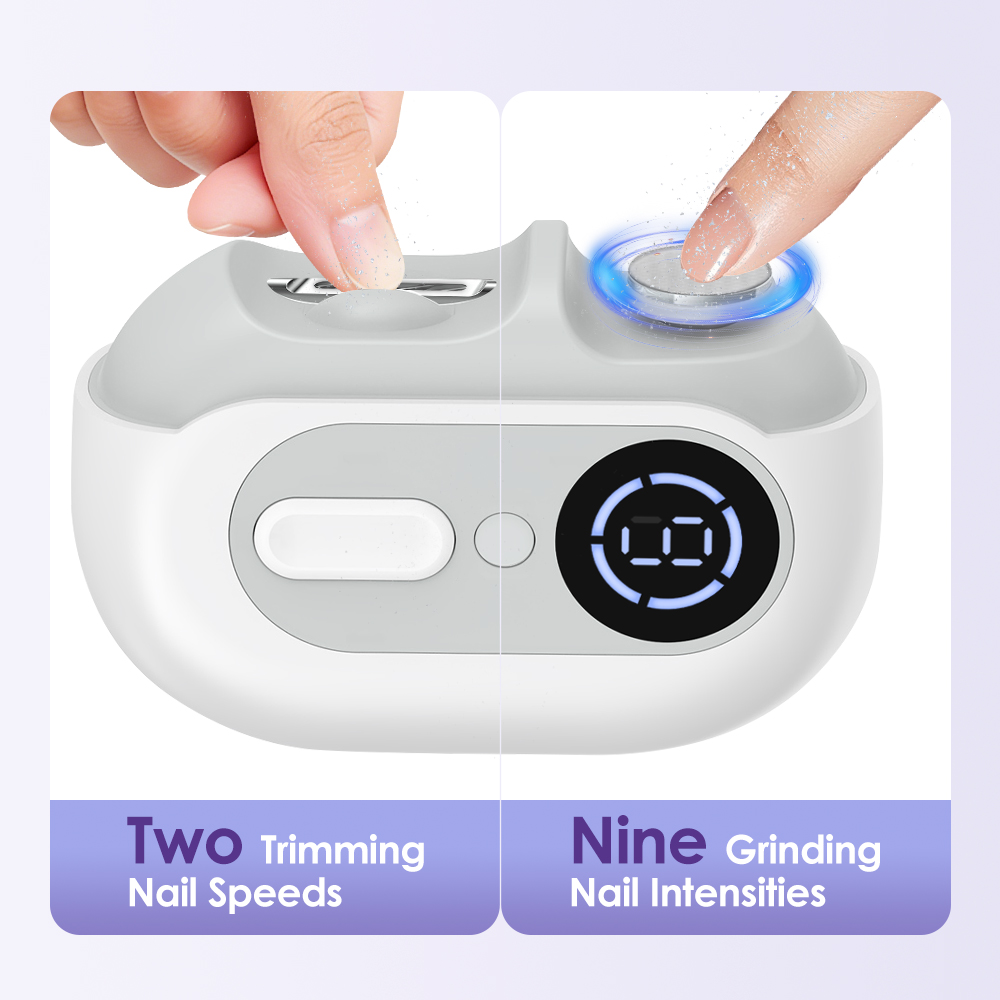 Uv Led Lamp Nail - Pemotong Kuku Elektrik Otomatis dengan Penggiling
