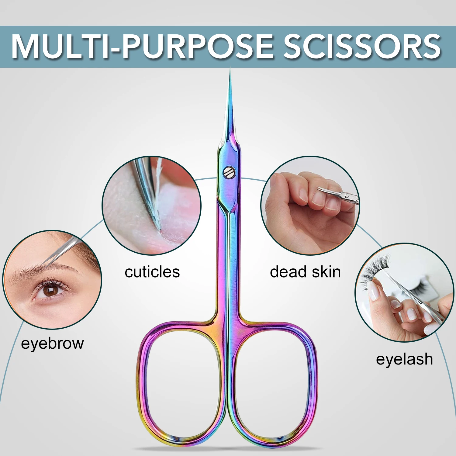 Nail Extension Form - Gunting Manikur Rusia untuk Kutikula, Ujung