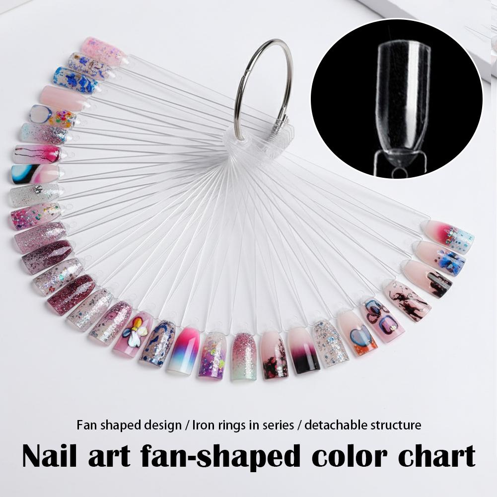Nail Art Viral - 50 Tips Kartu Warna Contoh Kuku,