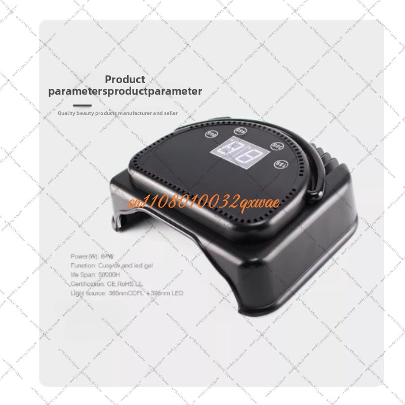 Uv Led Lamp Nail - Lampu Pengering Kuku Profesional 64W, Lampu
