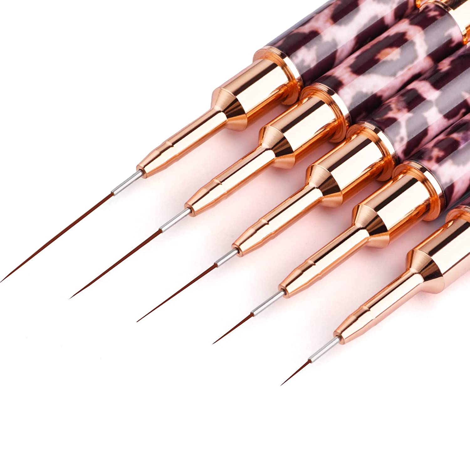 5-25mm kuas seni kuku cetak ma - Nail Art Leopard ulasan dan harga