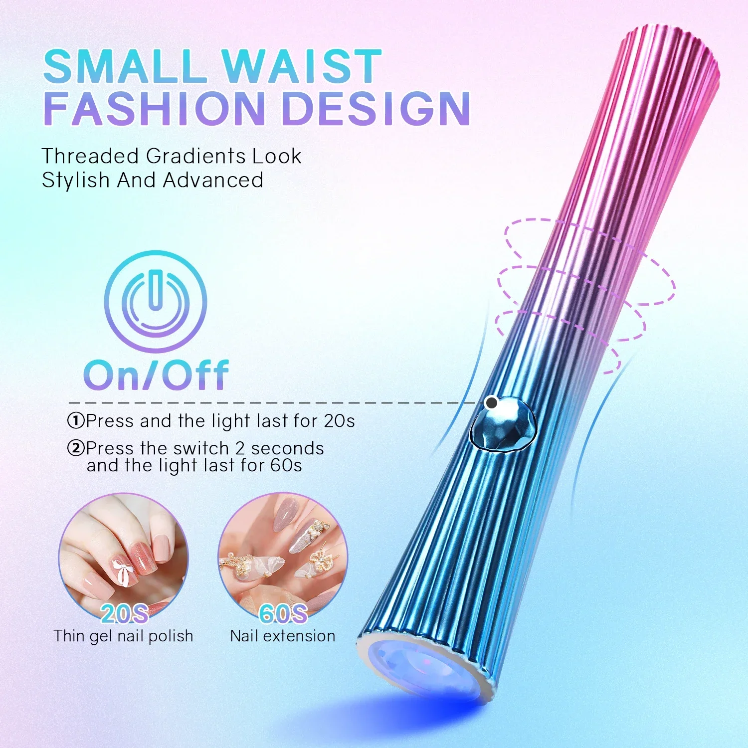 Mesin Pengering kuku Mini geng - Uv Led Lamp Nail ulasan dan harga