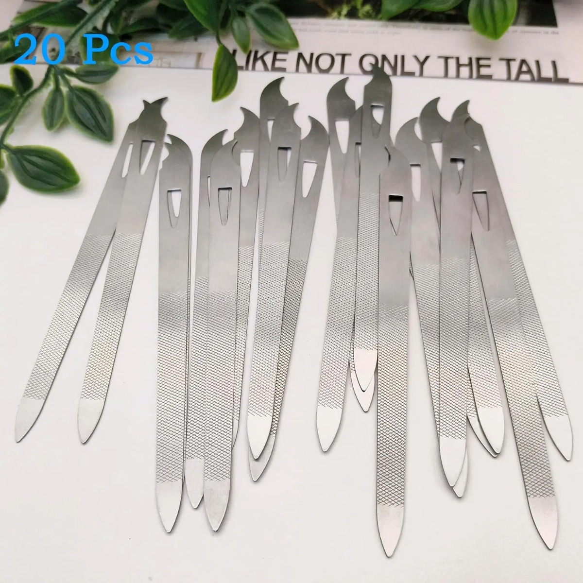 10/20 Buah Kikir Kuku Logam Ba - Nail Extension Form ulasan dan harga