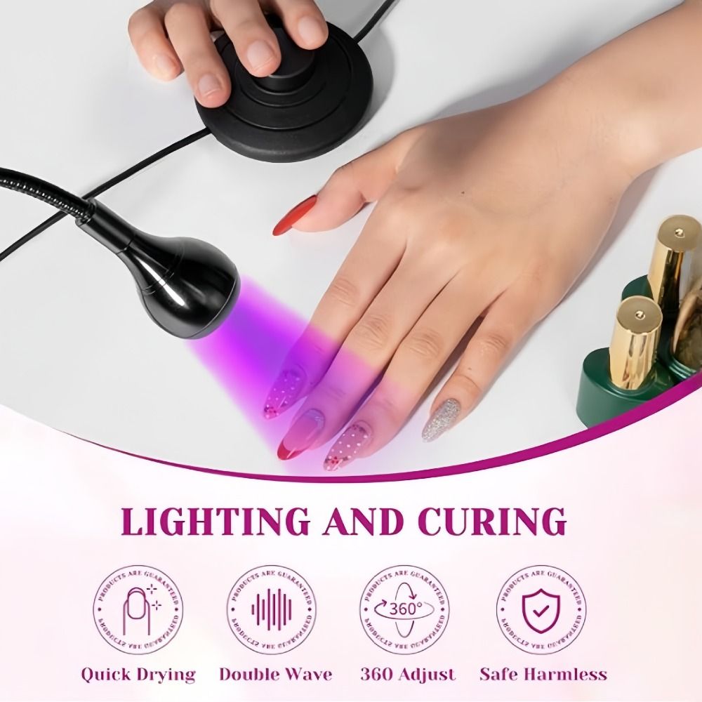 Lampu Kuku LED UV Portabel 5W/ - Uv Led Lamp Nail ulasan dan harga