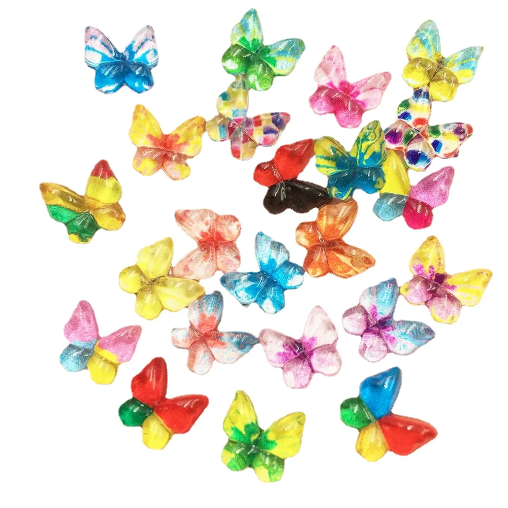 Resin Glitter warna-warni 10mm - Nail Art Inspo ulasan dan harga