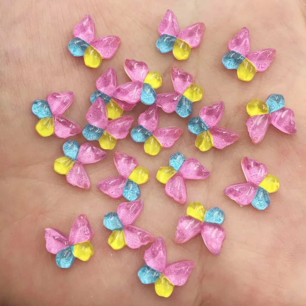 Resin Glitter warna-warni 10mm - Nail Art Inspo ulasan dan harga