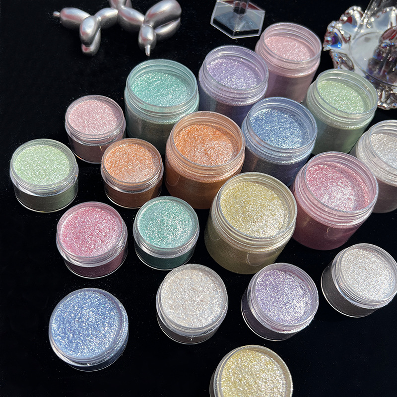 Bubuk Mika Glitter Berlian Mer - Nail Art Inspo ulasan dan harga