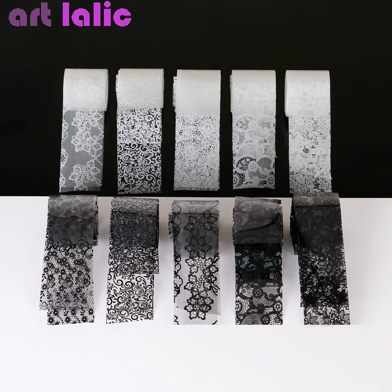 10 Gulungan 2.5*60cm Foil Tran - Nail Art Leopard ulasan dan harga