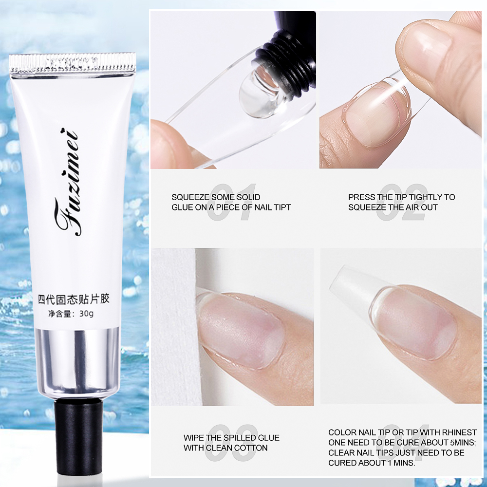 30/20/10g Gel ujung kuku palsu - Nail Extension Form ulasan dan harga