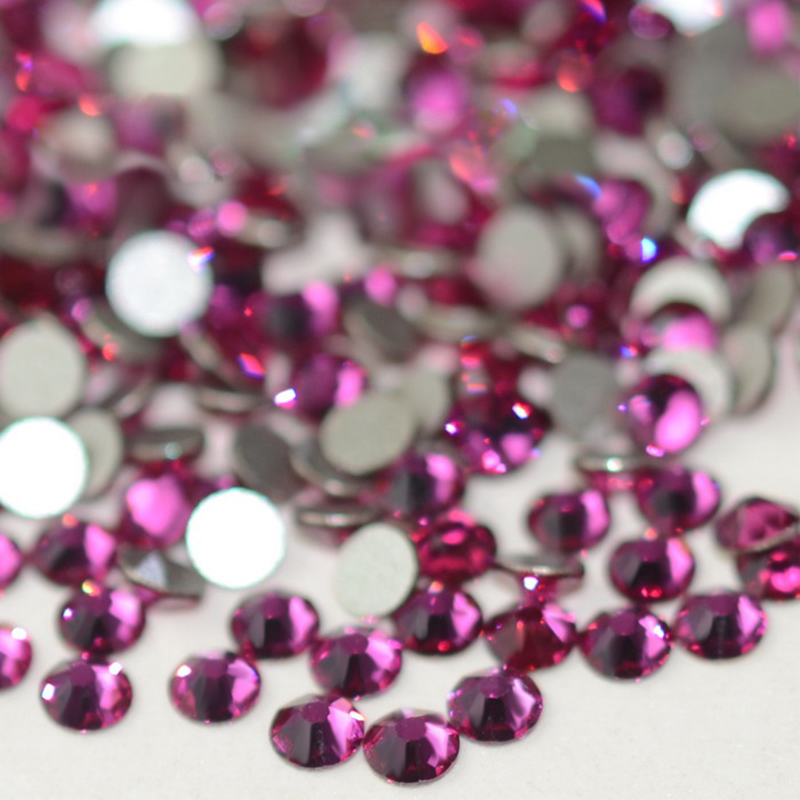 Fuchsia Kualitas Tinggi Kaca B - Nail Art Fuchsia ulasan dan harga