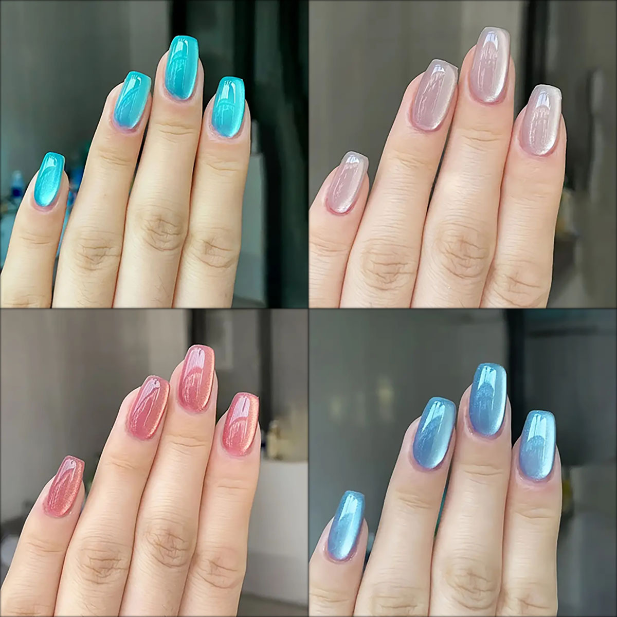 Kuku palsu balet persegi pende - Nail Art Inspo ulasan dan harga