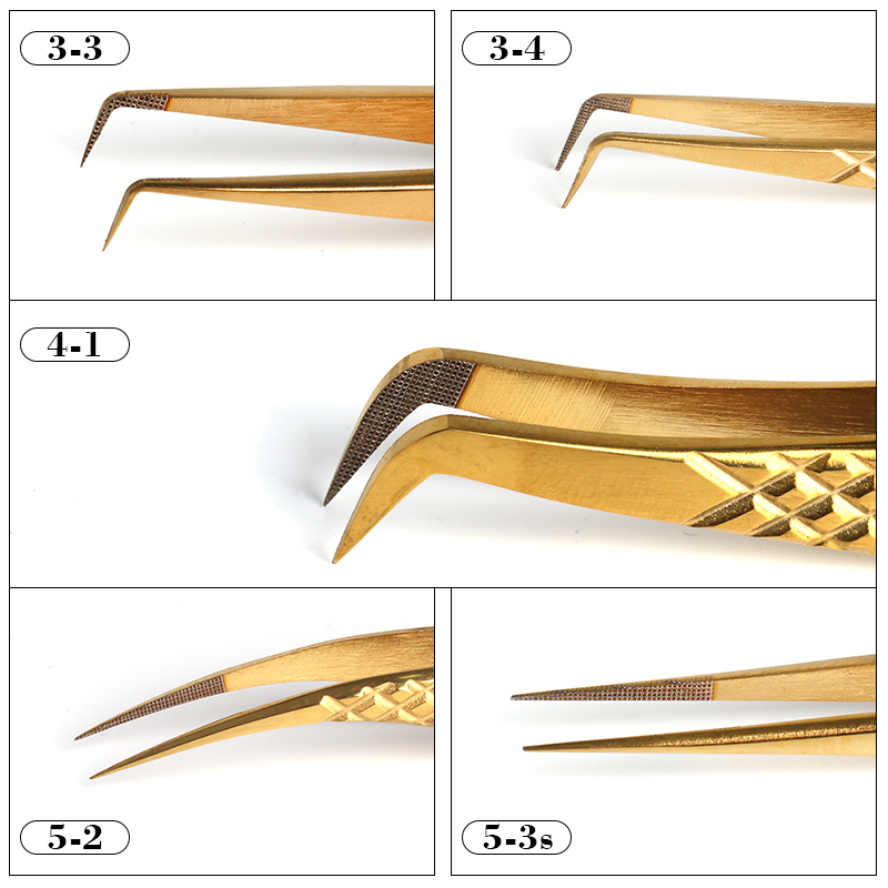 Pinset ujung serat baja tahan  - Nail Extension Form ulasan dan harga