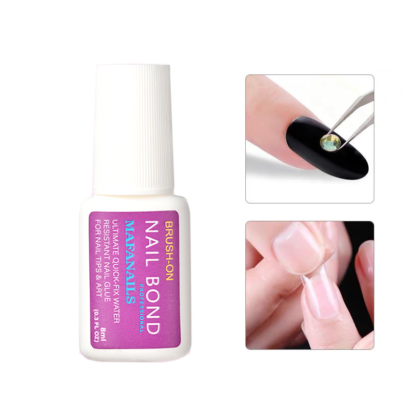 8ml sikat cepat kering lem kuk - Nail Art Inspo ulasan dan harga