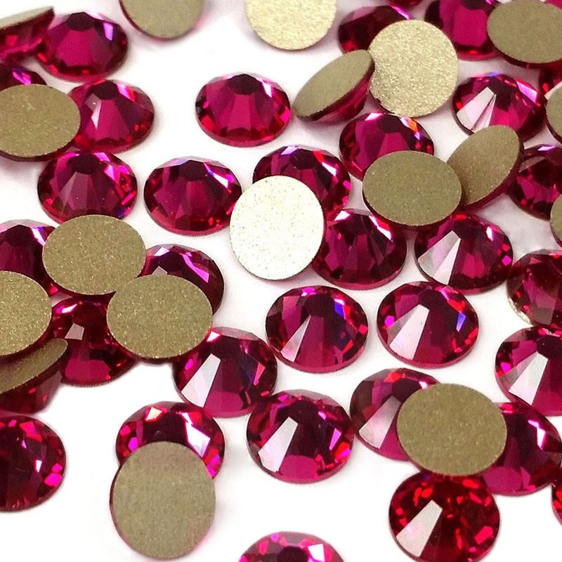 Rhinestone Fuchsia Baru Non Ho - Nail Art Fuchsia ulasan dan harga