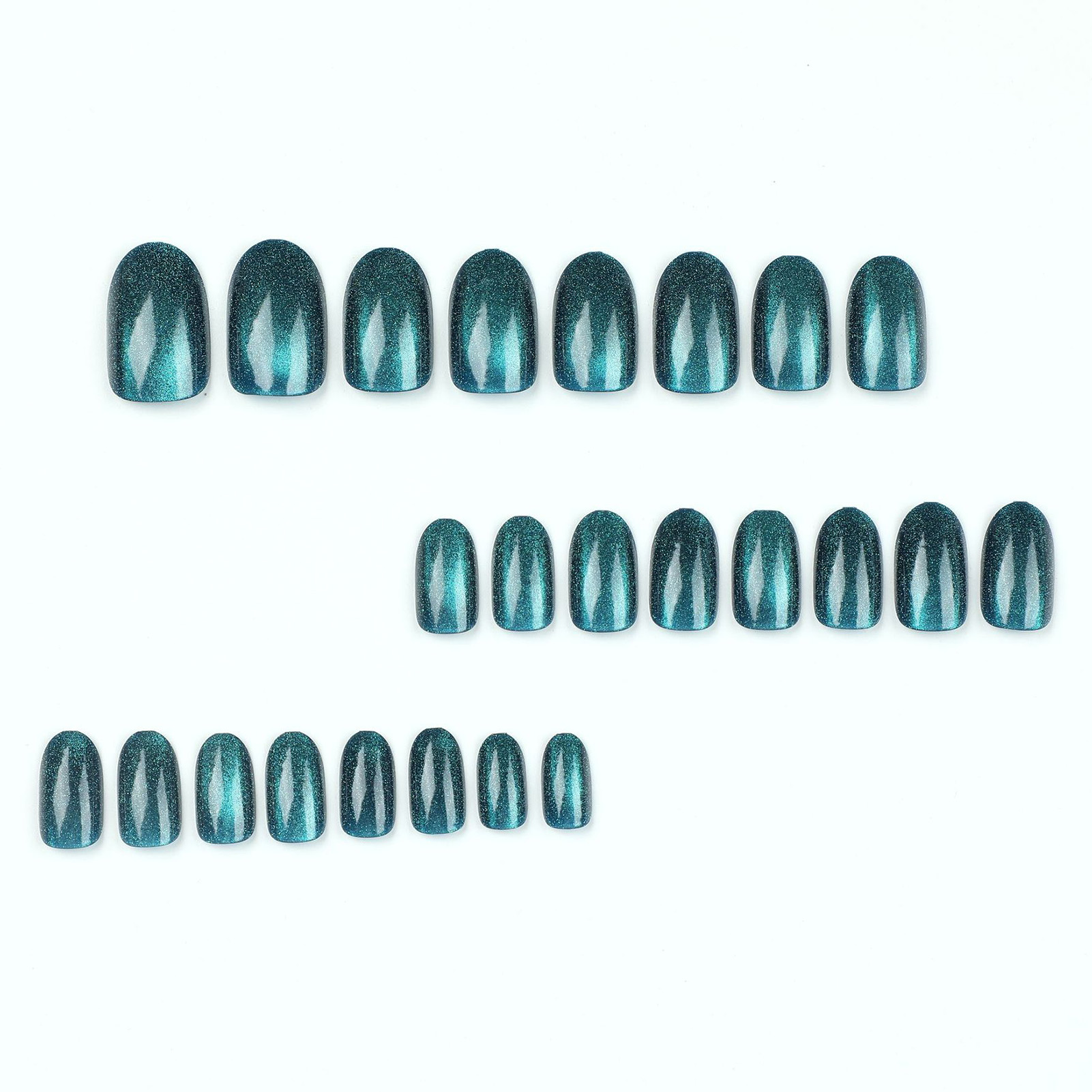Ekstensi Kuku Resin Mata Kucin - Nail Art Extension Cat Eye ulasan dan harga