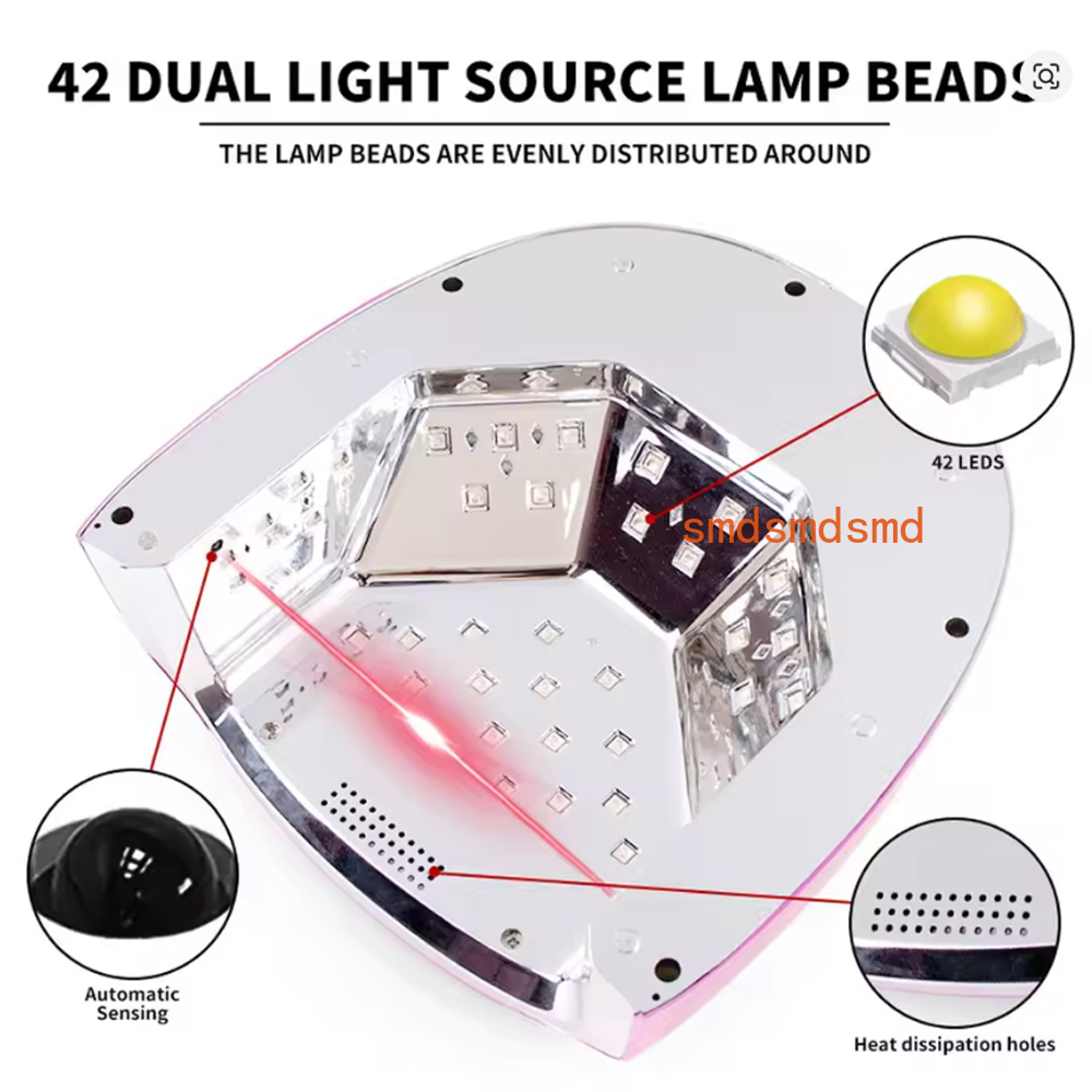 Lampu Kuku Isi Ulang 96W denga - Uv Led Lamp Nail ulasan dan harga