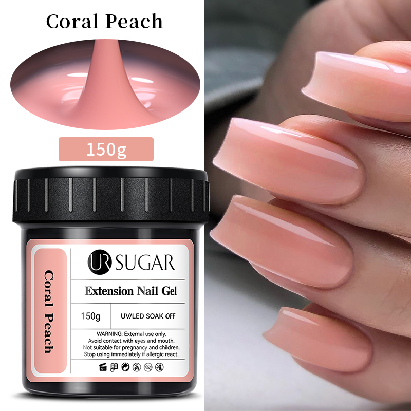 UR SUGAR 150g Gel Keras dengan - Nail Extension Form ulasan dan harga