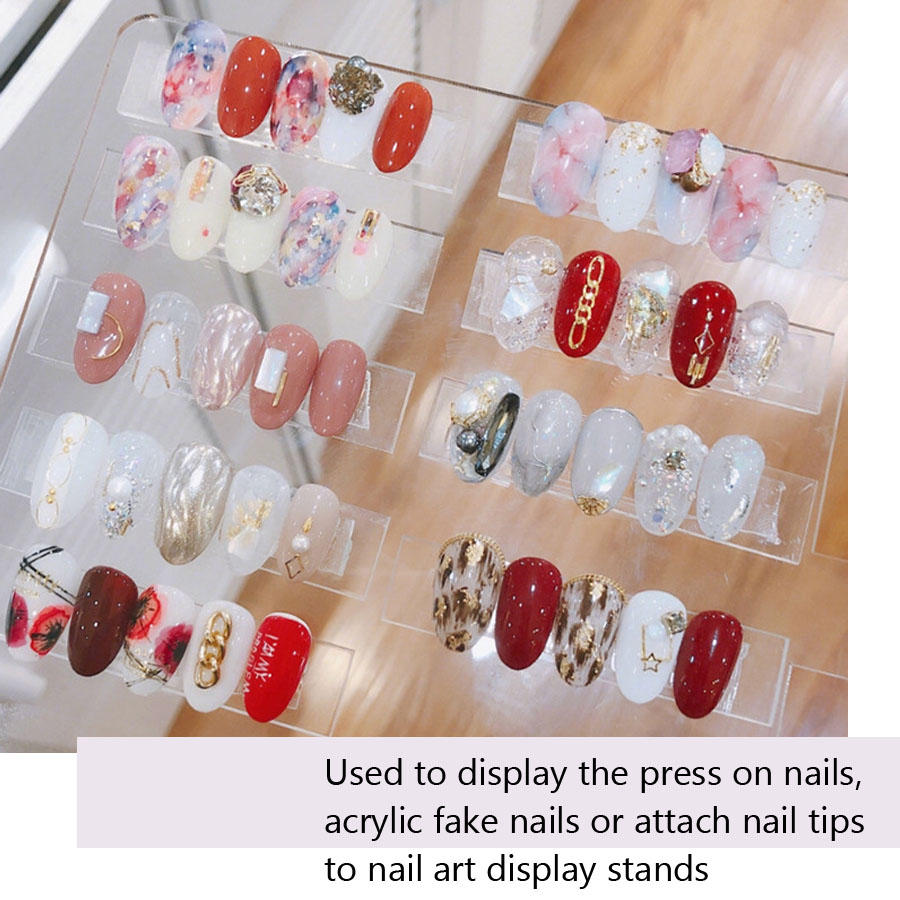 Ujung kuku pita dua sisi, pere - Nail Art Viral ulasan dan harga