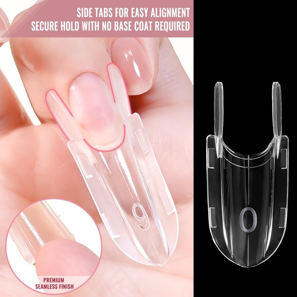 120pcs Bentuk Roket Sandwich D - Nail Extension Form ulasan dan harga
