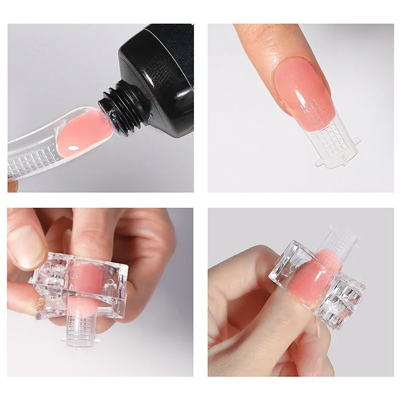 5 Buah Klip Ujung Kuku Cetakan - Nail Extension Form ulasan dan harga