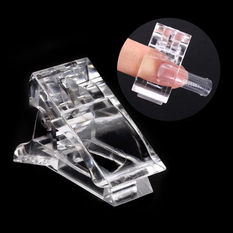 5 Buah Klip Ujung Kuku Cetakan - Nail Extension Form ulasan dan harga