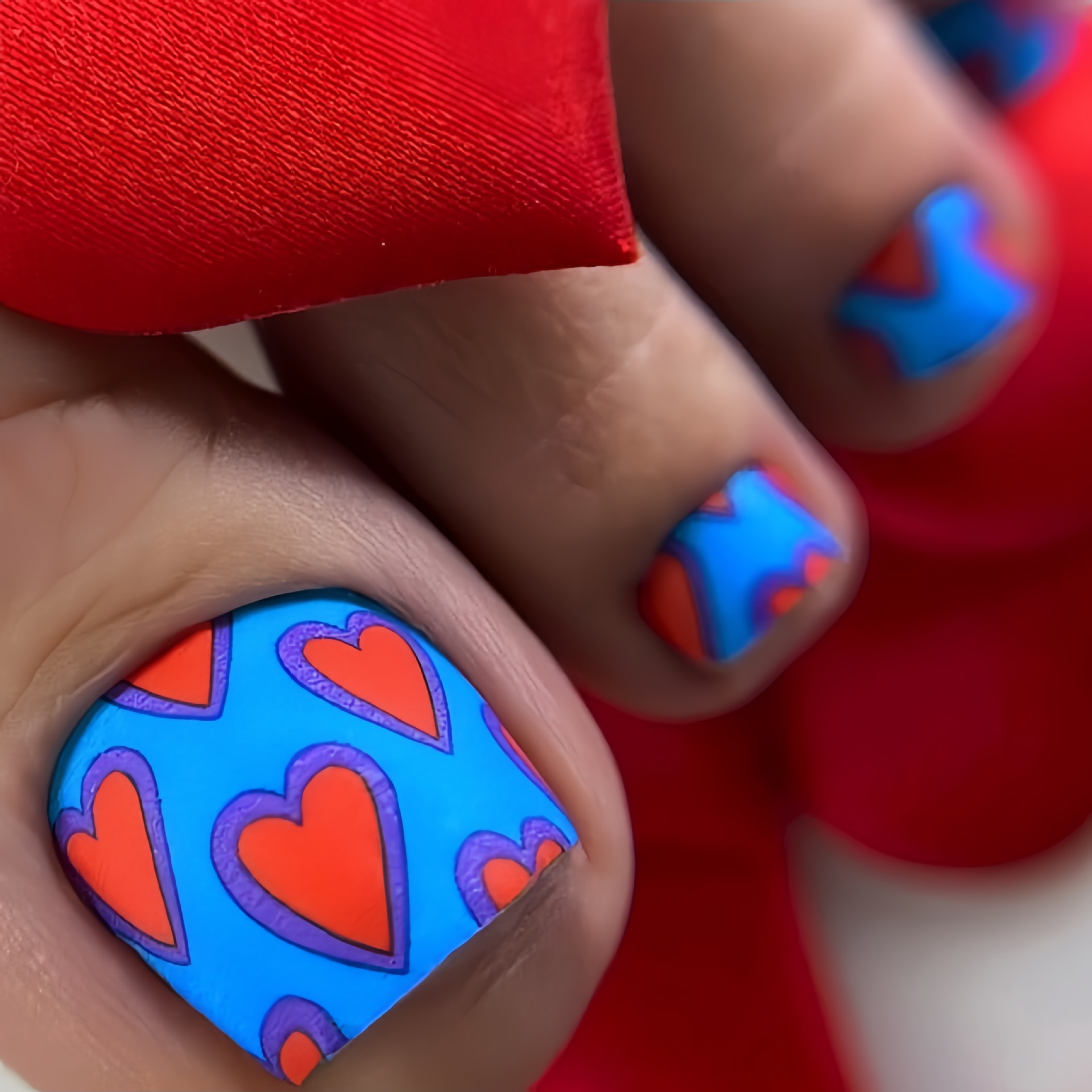 24 Buah Kuku Kaki Tekan Y2k Ku - Nail Art Leopard ulasan dan harga