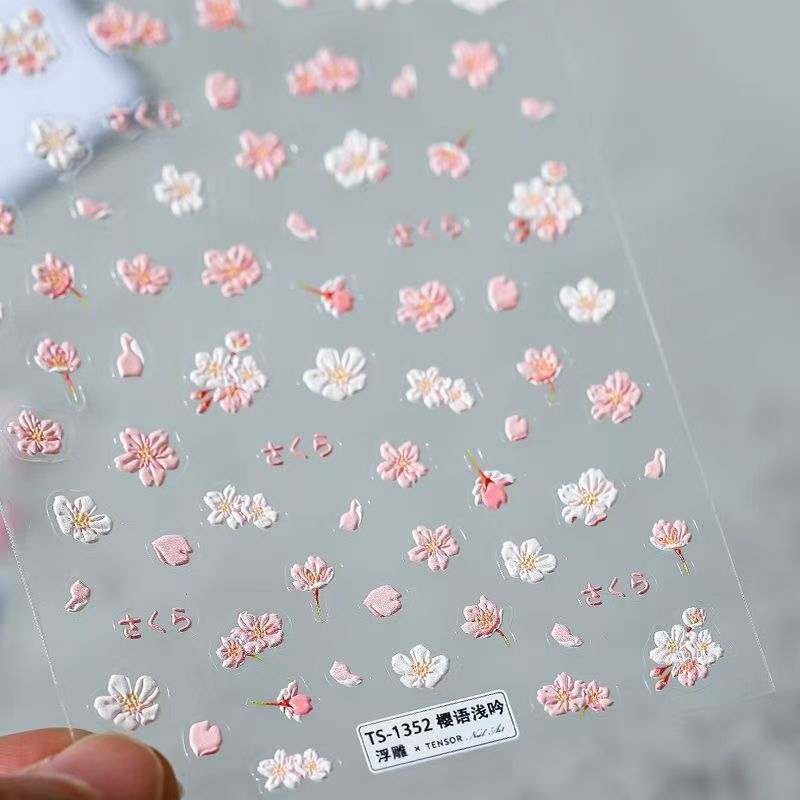 Stiker Seni Kuku Motif Lebah B - Nail Art Viral ulasan dan harga