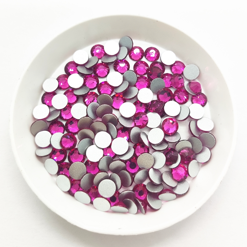 Semua ukuran SS3-SS60 Fuchsia  - Nail Art Fuchsia ulasan dan harga
