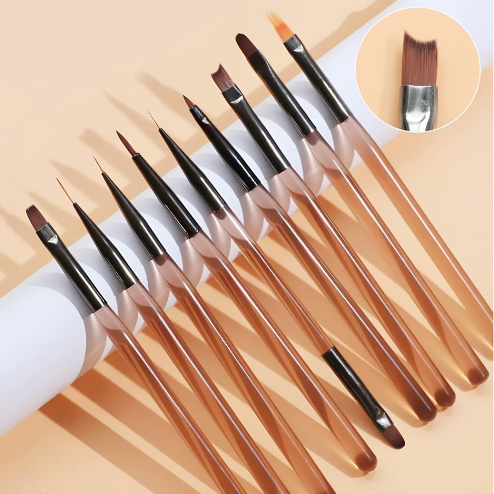 9PCS Kuas Kuku untuk Desain Se - Nail Art Viral ulasan dan harga