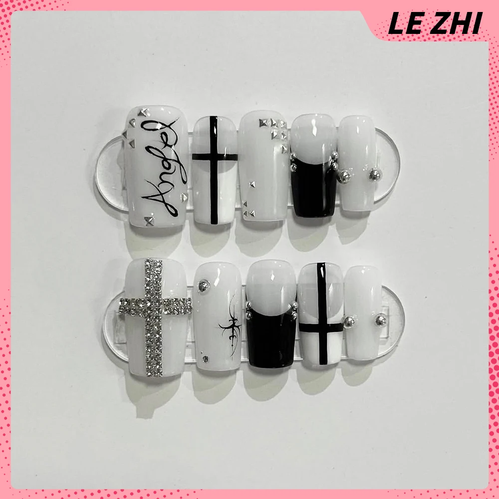 Seni Kuku Tempel Y2K Retro Say - Nail Art Inspo ulasan dan harga